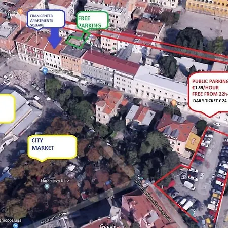 Apartman Fran Center Póla